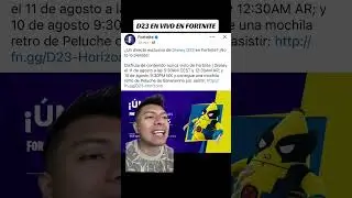 TRANSMISI&Oacute;N DE LA D23 EN FORTNITE | PILOTNEWS | THE SPECIALPILOT
