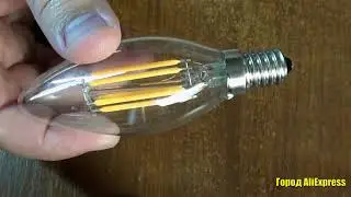 Светодиодная лампочка E12 E14 от LUCKYLED. Лампа Edison