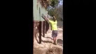 Panel Grab for lifting concrete panels and limited acces