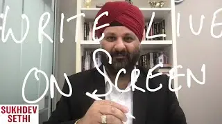 How To Write On Screen Live Class For FREE - Zoom, StreamYard, OBS | Dev Sethi Global