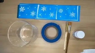 Glass Etching Time-Lapse | Easy Holiday Craft with Etching Cream