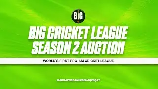 Big Cricket League Season-2 Mega Auction