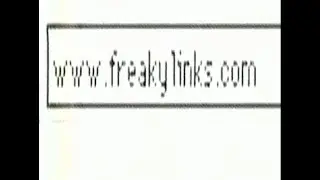 Freakylinks Episode One Promo on FOX from 2000