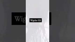 Wigshe 021 first wash