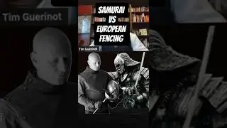European Fencing vs Samurai | Historical #fencing #training #competition #history