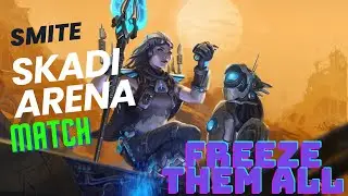 SMITE PLAYING SKADI THE ATTACK SPEED BUILD ARENA MATCH #gaming #viral #subscribe #smite #sub