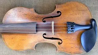 Old Violin #1343 German Amati with SEASONED SWEET Tone for sale! 