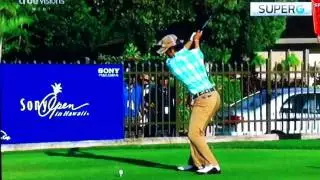 Ryo Ishikawa driver swing@Sony Open in Hawaii 2012