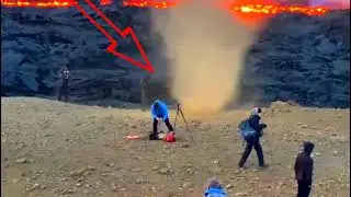 Dust Devil. Volcano 2021