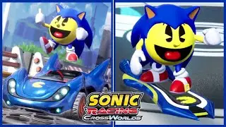 🔵 SONIC PAC-MAN IS ADORABLE! - Sonic Racing: CrossWorlds (4K)