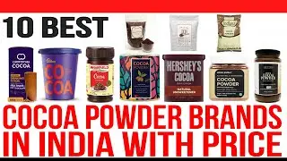 Top 10 Best Cocoa Powder in India with Price | Best Cocoa Powder Brands in India