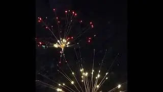Solar Ground Plug Firework Light Led Copper Wire