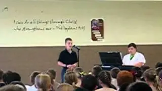 SMS 7&8 grade recital - John Nussbaum