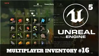 UE5 - Multiplayer Inventory Component #16- - Equipment Slots