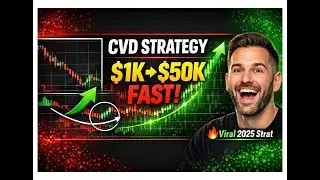 Ultimate  Forex CVD Trading Strategy 2026: Turn $1K into $50K with Volume Delta Secrets!
