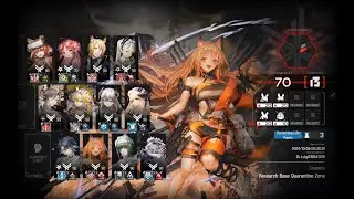 [Arknights] CC Underdawn - Research Base Quarantine Zone: Sandbank Construction Training Clear