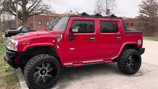 Hummer H2 on 24&rsquo;s American Truxx wheels @americantruxx5875