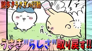 【ちいかわ】元に戻ったうさぎ！早速理解不能な行動を示すが、頑張って考察！【最新話】