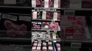 Visiting World&rsquo;s most expensive grocery store in California. 🤑 #groceryshopping