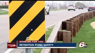 Retention pond safety, what can be done to make them safer?