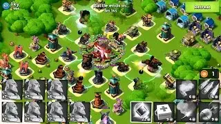 Boom Beach - Boosted damage Warrior Rush Strategy