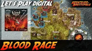 Blood Rage Let's Play auf Board Game Arena