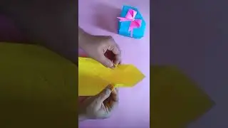 DIY Gift Box | how to make paper gift box 🎁 #shorts#papergiftbox