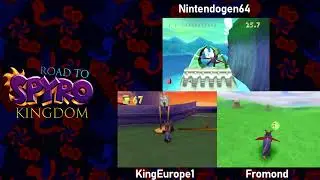 Road to SPYRO KINGDOM 2 | Race 1: Nintendogen64 vs. Artisan Enjoyers (KingEurope1 & Fromond)