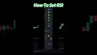Best RSI Settings - How To Set Up RSI For Swing Trading#short