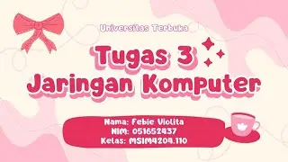 TUGAS 3 - JARINGAN KOMPUTER [Cisco Packet Tracer]