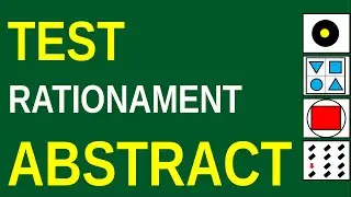 Test Rationament Abstract - Abstract Reasoning Test #formuleonline