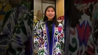Friend: it&rsquo;s just a cloth&hellip;. Me: Are you sure?? #ikat #embroidery #shorts #beauty #uzbekistan #vlog