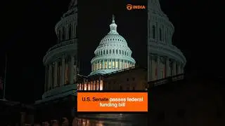 U.S. Senate passes federal funding bill