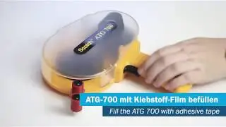 ATG 700 Handabroller f&uuml;r Transferklebeb&auml;nder und Silikonklebepunkte