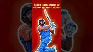 Hitman Rohit का ऐतिहासिक कारनामा 🔥 650 Sixes in International Cricket | World's know