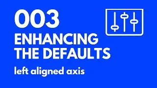 Enhancing the defaults 003: left aligned axis