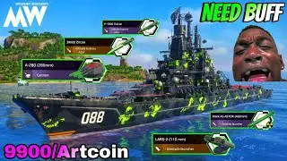 RF Admiral Isakov - Need Main Cannon Buff 💪 Otherwise Crazy BB - Modern Warships 