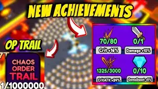 🥇NEW ACHIEVEMENTS AND TRAIL UPDATE in PET ATK SIMULATOR (ROBLOX)