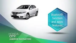2020 Honda City Indash Android Navigation with Bluetooth Function & Apps Features by Tracking World