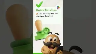 How to Fix Privacy Policy Violation in Play Store | App Rejected Solution 2025 #shorts