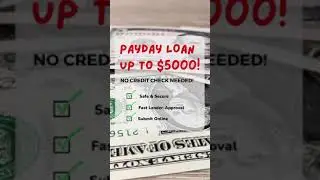 Get Fast Payday Loan up to $5000! No credit check! | USA Cash Money Payday Online Loan