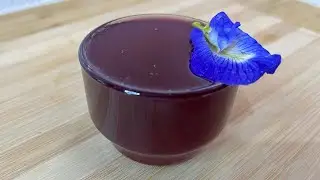 Butterfly Pea Flower Syrup| healthy natural | Homemade Syrup| Colouring Natural Syrup