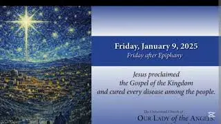 Emonews Daily Devotion with Father Brancker John for Friday, January 9, 2026, Friday after Epiphany