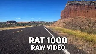 RAT 1000 2025 | Gravel Ultra Course | Trainer Ride-Along Raw