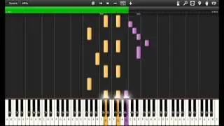 Bibi H - How it is ( wap bap ... ) Piano Tutorial // Easy Synthesia Tutorial
