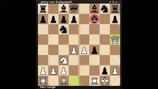 Unpacking Lange&rsquo;s Brilliancy: Sacrifice, Style, and Strategy. #chess #chessgame #chesstactics