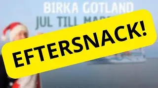 EFTERSNACK: Min första julkryssning med Birka Gotland till Mariehamn