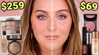 AFFORDABLE vs. HIGH-END Makeup Comparison 2024 // this will shock you!