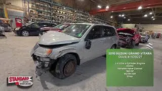 Used Auto Parts Inventory - Stock # HJB227 - 2010 Suzuki Grand Vitara