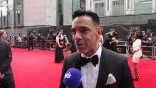 Best Supporting Actor David Bedella on the Olivier Awards 2016 Red Carpet